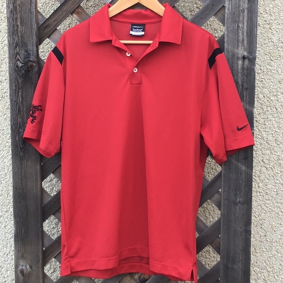 Nike Other - Men’s red dri fit Nike athletic shirt